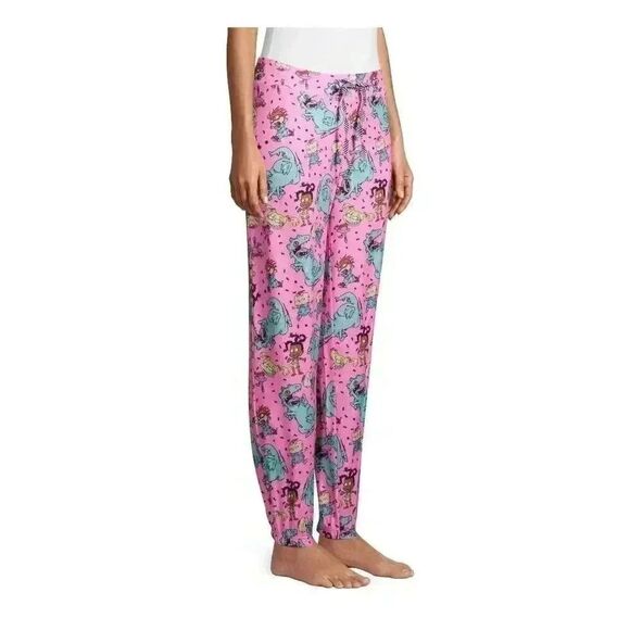 Nickelodeon Rugrats Women's Pink Poly/Spandex Pajama Pants - Picture 4 of 12